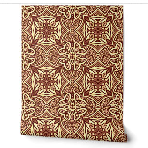 Vintage brown colour classic "Ratti_Creative_Arts" Wallpaper