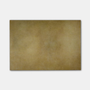 Vintage Brown Tan Parchment Personalised Template Post-it Notes