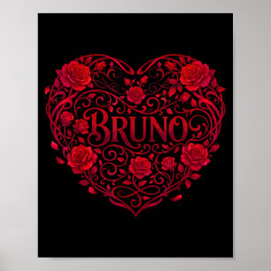 Vintage Bruno Retro 80s 90s Clic Gifts For Men Poster