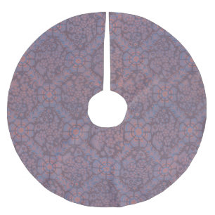 vintage brushed polyester tree skirt