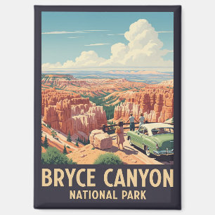 Vintage Bryce Canyon National Park Utah Magnet