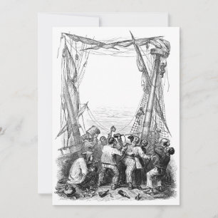 Vintage Buccaneers and a Shipwrecked Pirate Ship