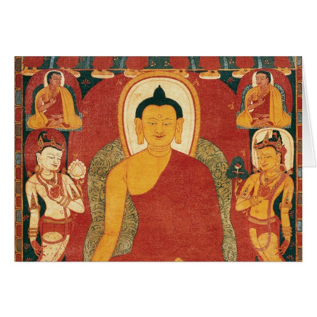 Vintage Buddha Painting (Front Horizontal)