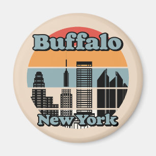 Vintage Buffalo New York Magnet