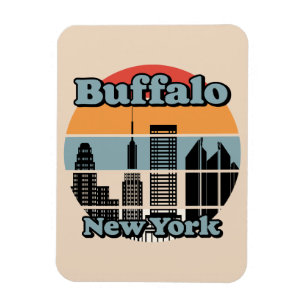 Vintage Buffalo New York Magnet