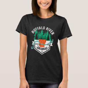 Vintage Buffalo River Arkansas National Park River T-Shirt