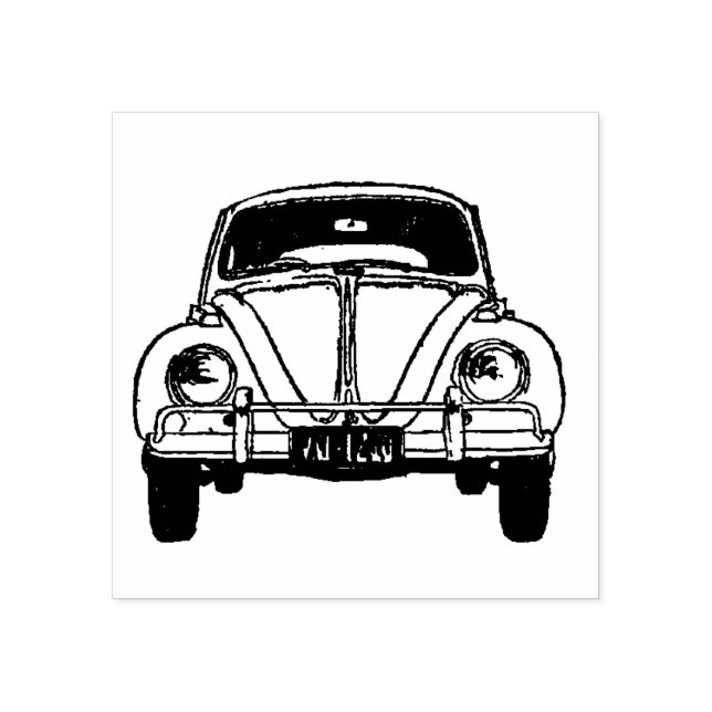 Vintage Bug rubber stamp (Imprint)