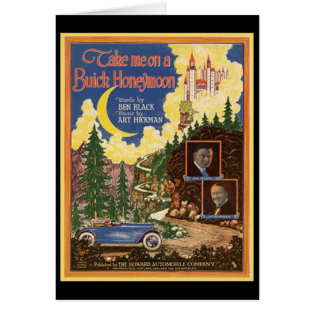 Vintage Buick Car (Front)