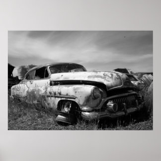 Vintage Buick Car Postage Poster