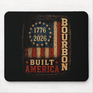 Vintage Built Aamerica Patriotic 250 Years Mouse Pad