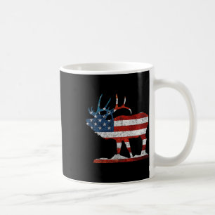 Vintage Bull Elk Shirt American Elk Hunting Gift Coffee Mug
