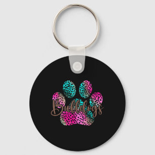 Vintage Bulldogs Team Pride School Spirit Back To  Key Ring