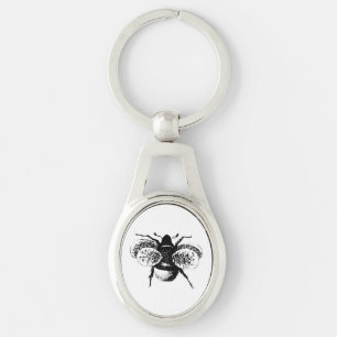 Vintage Bumble Bee Key Ring