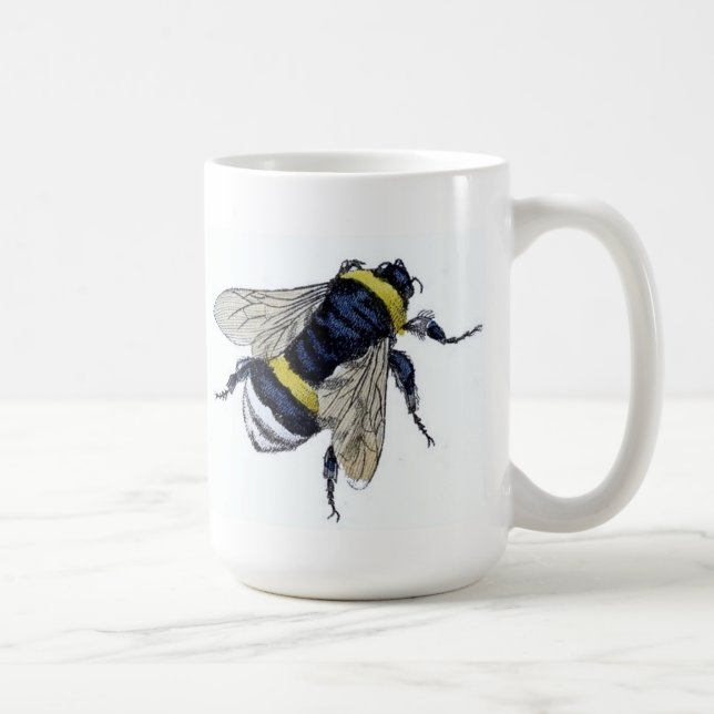 Vintage Bumblebee Mug (Right)