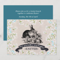 Vintage Bunnies Custom Easter Brunch
