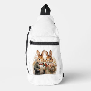 Vintage Bunny Sling Bag