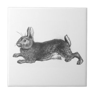 Vintage Bunny Tile