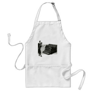 Vintage Business, Antique Office Manual Typewriter Standard Apron