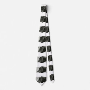 Vintage Business, Antique Office Manual Typewriter Tie