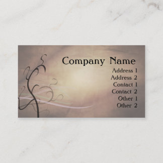 Vintage Business Card