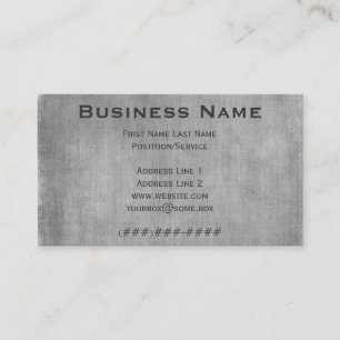 Vintage Business Card