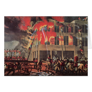 Vintage Business Firemen, Fire Fighters Fireman