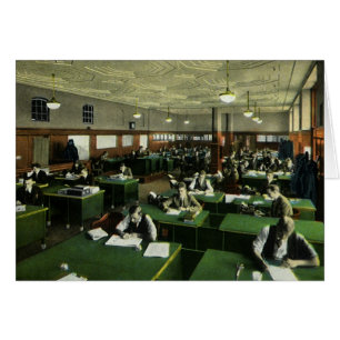 Vintage Business, Journalists in Newspaper Office