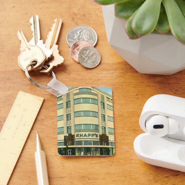 Vintage Business, Knapp's Department Store Key Ring (Desk)