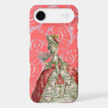 Vintage Bustled Woman