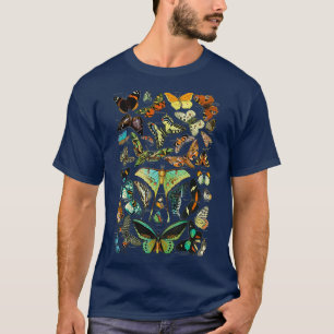 Vintage Butterflies Butterfly Collection T-Shirt