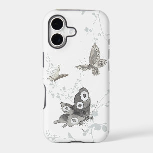 Vintage Butterflies iPhone Case