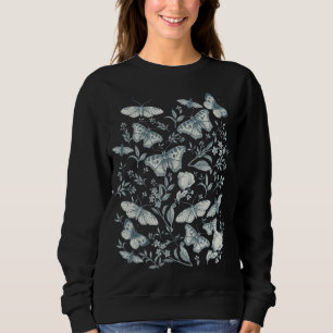 Vintage Butterflies, Moth, Insects and Flowers  Sweatshirt