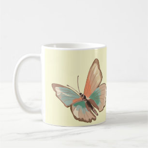 Vintage Butterfly Aesthetic Art Coffee Mug