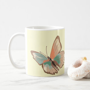 Vintage Butterfly Aesthetic Art Coffee Mug