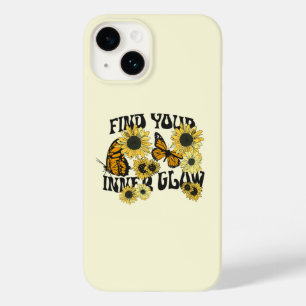Vintage Butterfly   Find Your Inner Glow Case-Mate iPhone 14 Case