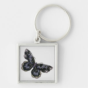 Vintage Butterfly Key Ring