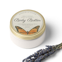 Vintage Butterfly Natural Body Butter Product