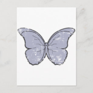 Vintage Butterfly Postcard