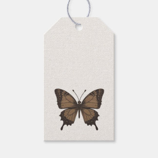Vintage Butterfly Tag