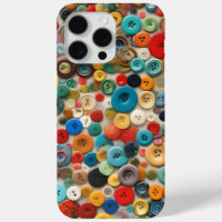 Vintage buttons in digital art