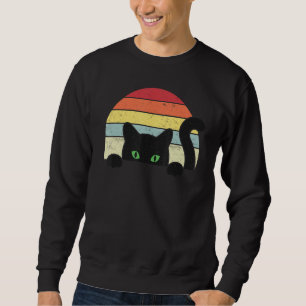 Vintage Ca  Retro Kitten Cats Sweatshirt