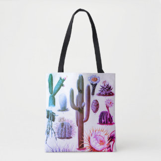 Vintage Cactus | Reusable Tote Bag