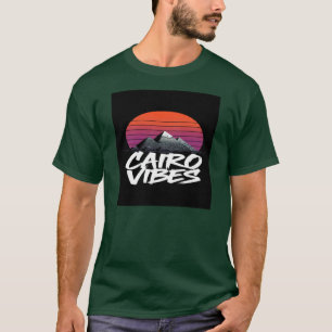 Vintage Cairo Vibes   Timeless Egyptian Style T-Shirt