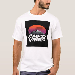 Vintage Cairo Vibes   Timeless Egyptian Style T-Shirt