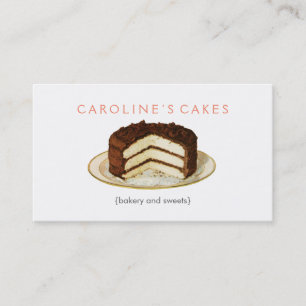 Vintage Cake Business Card