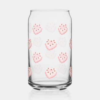 Vintage Cake Glass Cup