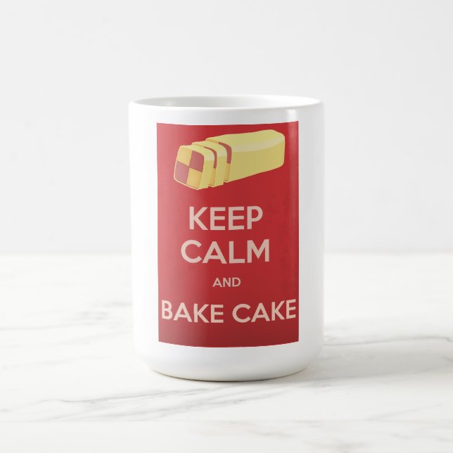 Vintage Cakes Pattern Coffee Mug (Center)