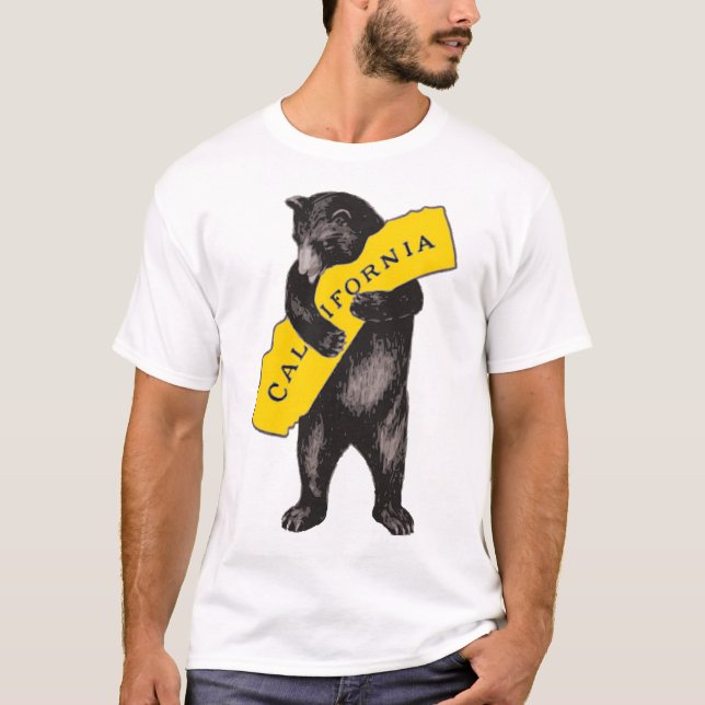 Vintage California Bear Hug T-Shirt (Front)