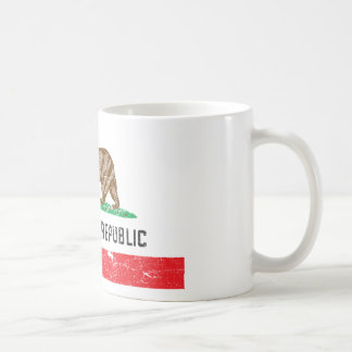 Vintage California Flag Coffee Mug