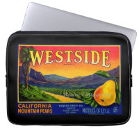 Vintage California Pears Fruit Label